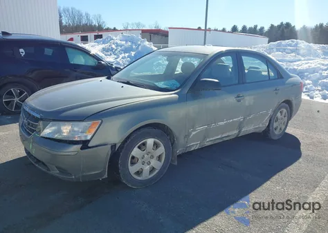 2010 Hyundai Sonata Gls z USA, uszkodzony, nr VIN 5NPET4AC4AH611473